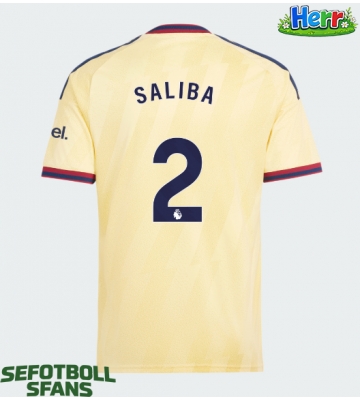 Arsenal William Saliba #2 Tredje Tröja 2026-27 Kortärmad
